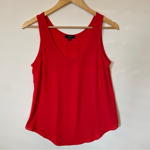 J. Crew Tops - J. Crew Red Cami Tank